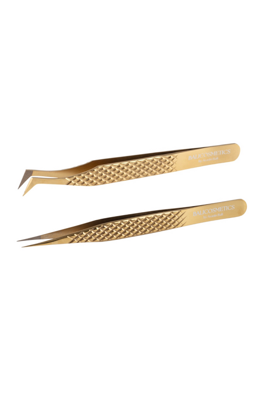 Pinzetten Set Gold