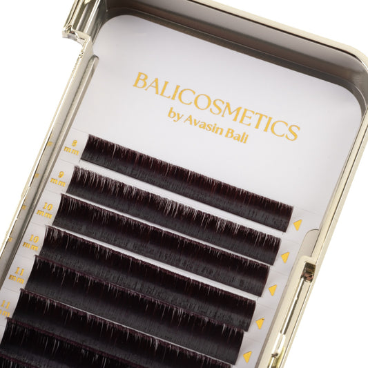 Easy Fan Lashes D-Curl braun