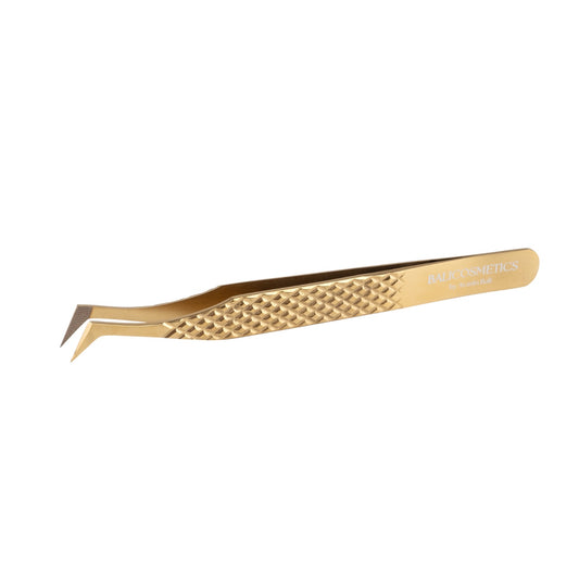 Curved Pinzette Gold