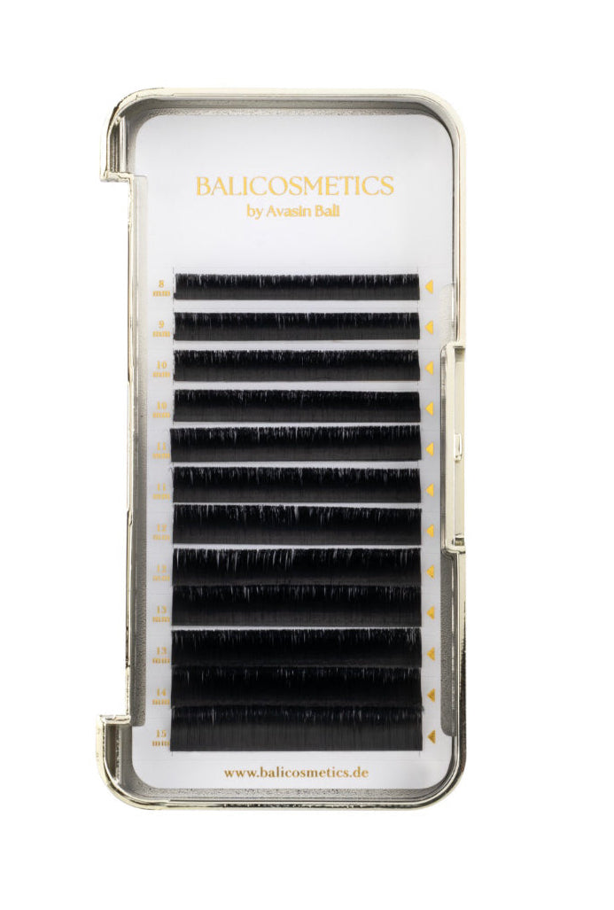Easy Fan Lashes D-Curl braun